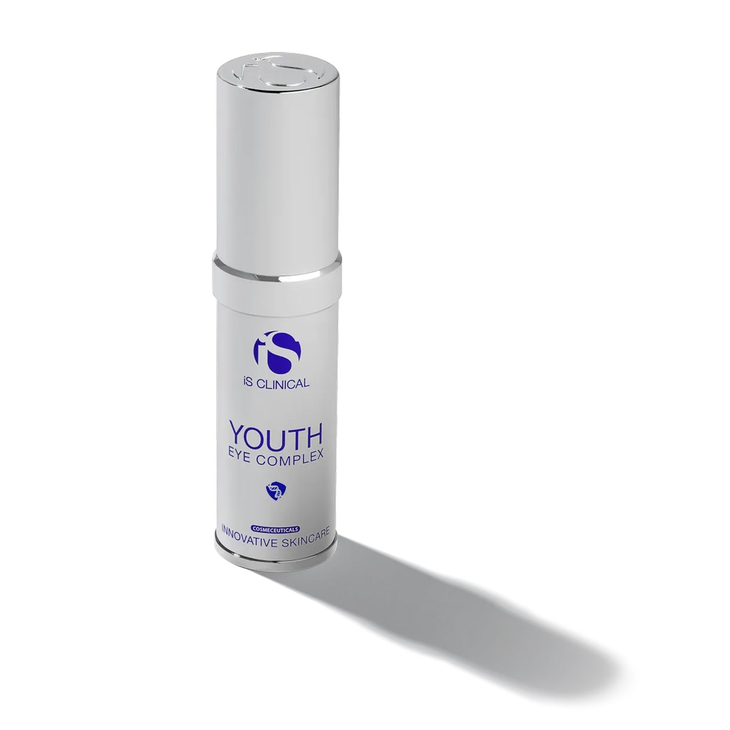 Youth eye complex skincare product bottle.